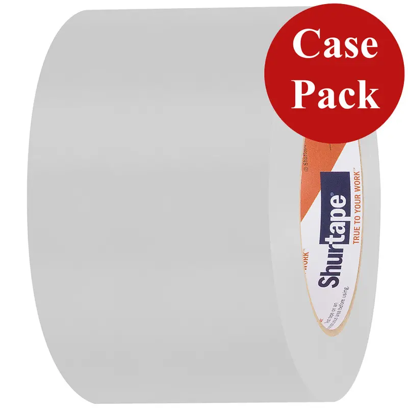 Shurtape Marine Hull Preservation Tape – Uv-Stable White Tape, 72 Mm × 33 M, Straight Edge, Case Of 16 Rolls [105747C] 1