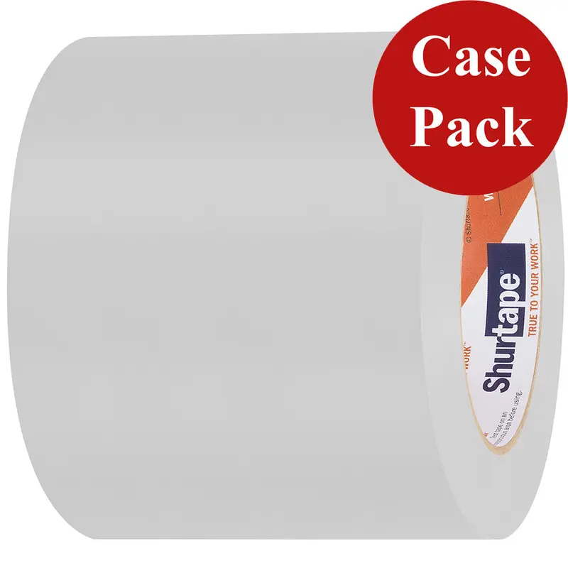 Shurtape Marine Hull Preservation Tape – Uv-Stable White Tape, 96 Mm × 33 M, Straight Edge, Case Of 12 Rolls [105749C] 1