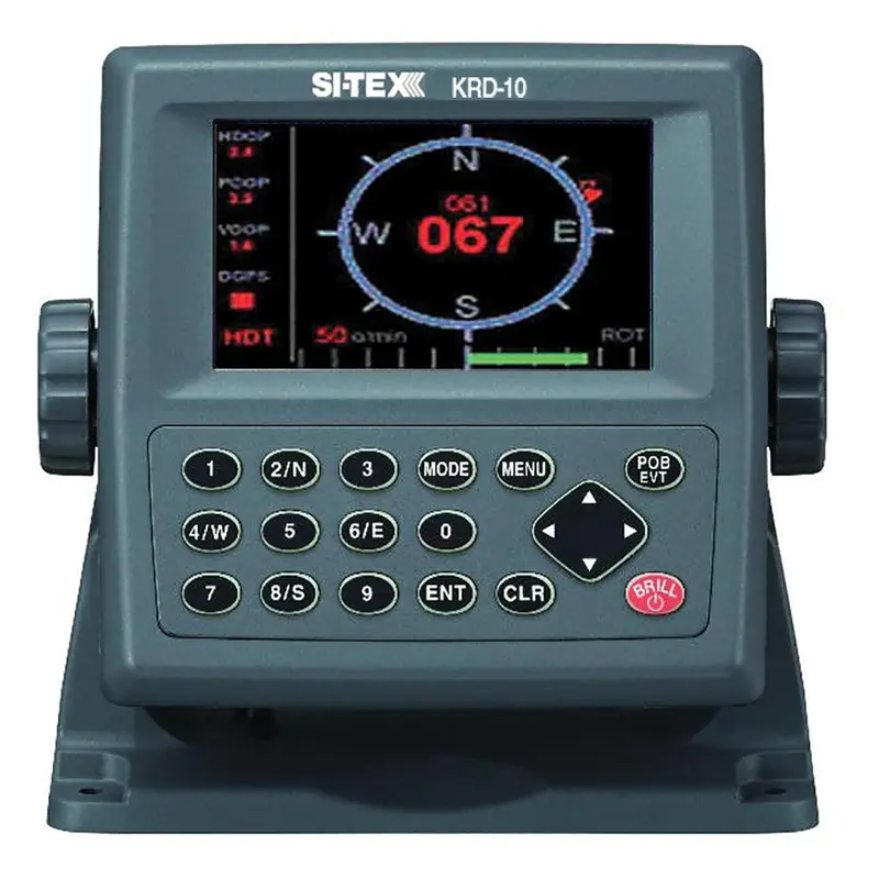Si-Tex Krd-10 Nmea 0183 Color Lcd Repeater Display For Instrument Data 1