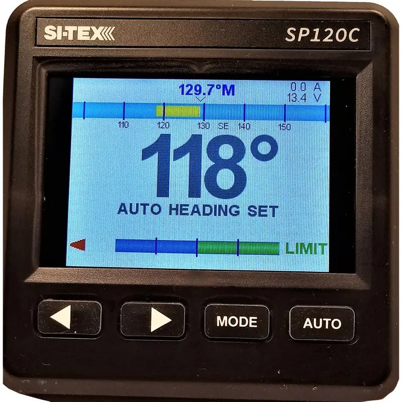 Si-Tex Sp-120 Color Autopilot System With Rudder Feedback – 18Ci Hydraulic Pump Kit [Sp120C-Rf-2] 1