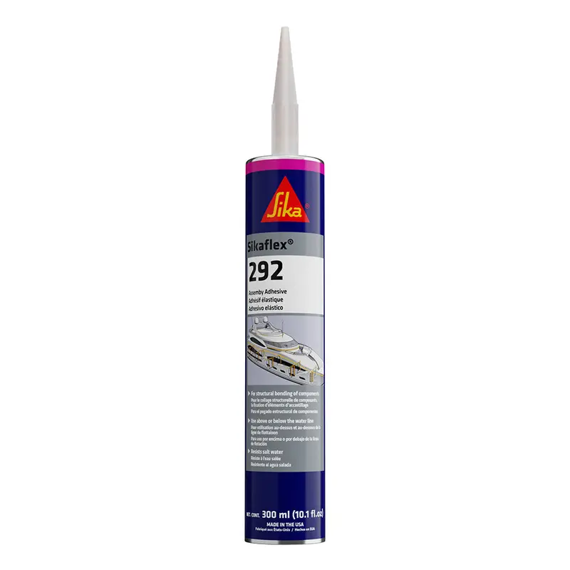 Sika Sikaflex-292 White Marine Sealant – 10 Oz Tube With Applicator Nozzle 1