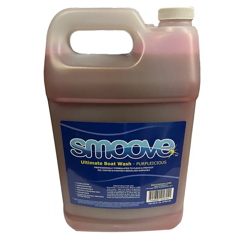 Smoove Purplelicious Premium Boat Wash – 1-Gallon Concentrate [Smo002] 1