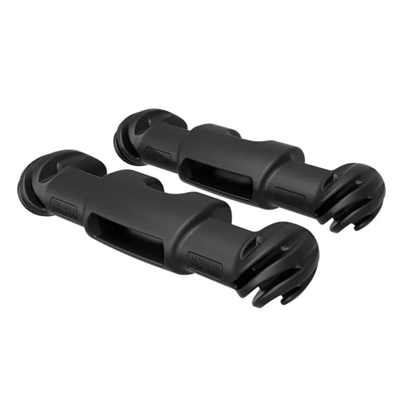 Snubber Fender Set – Black, Two-Piece Elasticized Dock Cushion System [S51202] 1