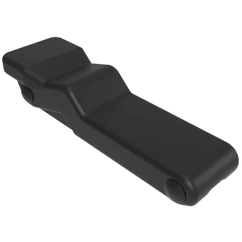 Southco C7-20 Large Flexible Over-Center Draw Latch – Stainless Steel Keeper, Black Body [C7-20] 1