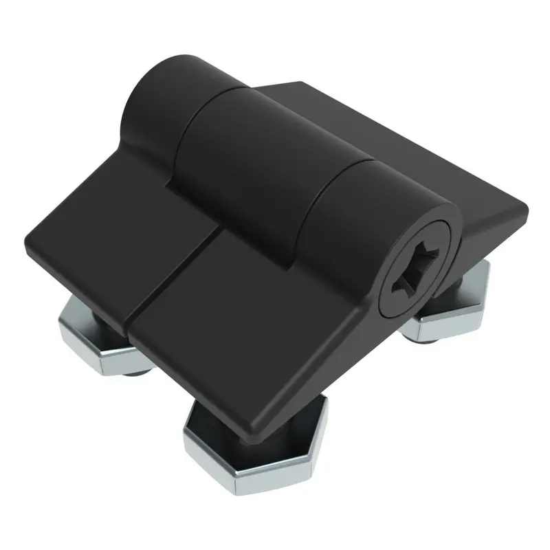 Southco E6-10-101-20 Small Symmetric Torque Hinge – Acetal Copolymer, Natural Black [E6-10-101-20] 1