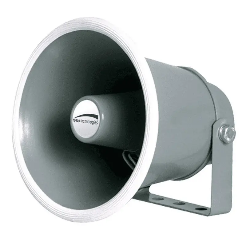 Speco Spc10 6-Inch Aluminum Horn Speaker – 8-Ohm Weather-Resistant Public Address Unit 1