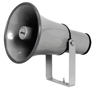 Speco Spc15T Weatherproof 8.5-Inch Pa Speaker With Built-In Transformer – Outdoor Audio 1