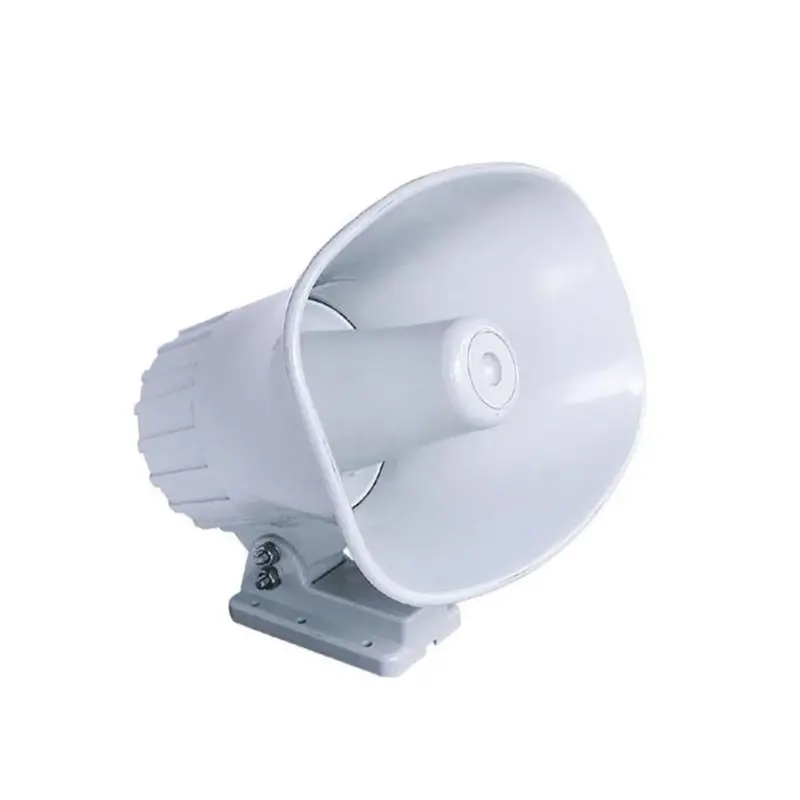 Standard Horizon 240Sw Hailer/Pa Horn – 5" × 8" White Weatherproof Loudspeaker 1