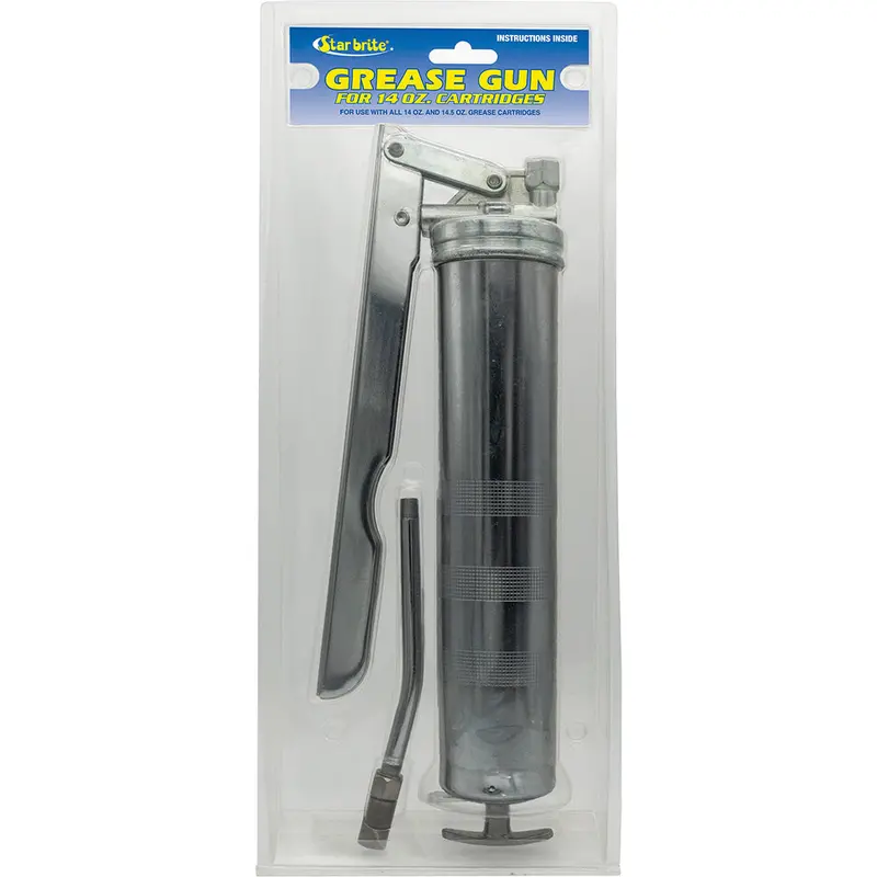 Star Brite Heavy-Duty Lever-Action Grease Gun – Fits 14 Oz Cartridges 1