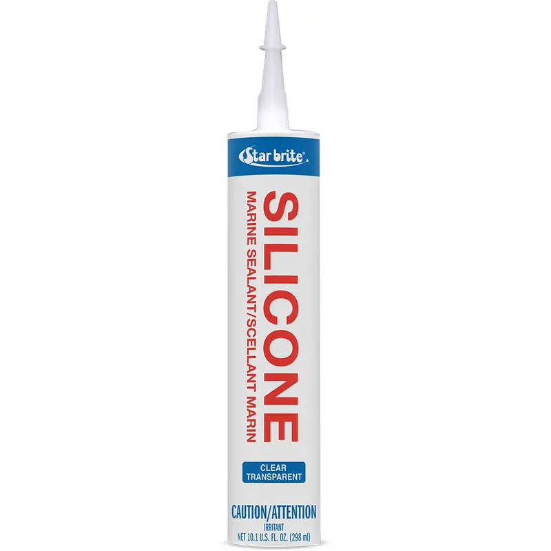 Star Brite Marine-Grade Silicone Sealant – Clear, 10.3 Oz Tube [82122] 1