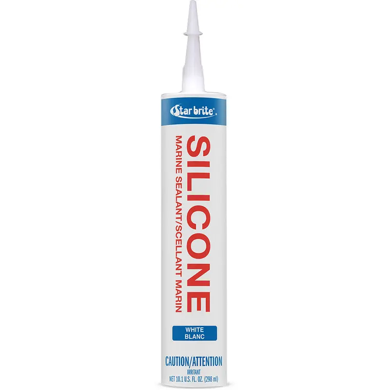 Star Brite Marine-Grade Silicone Sealant – White, 10.3 Oz Tube [82121] 1