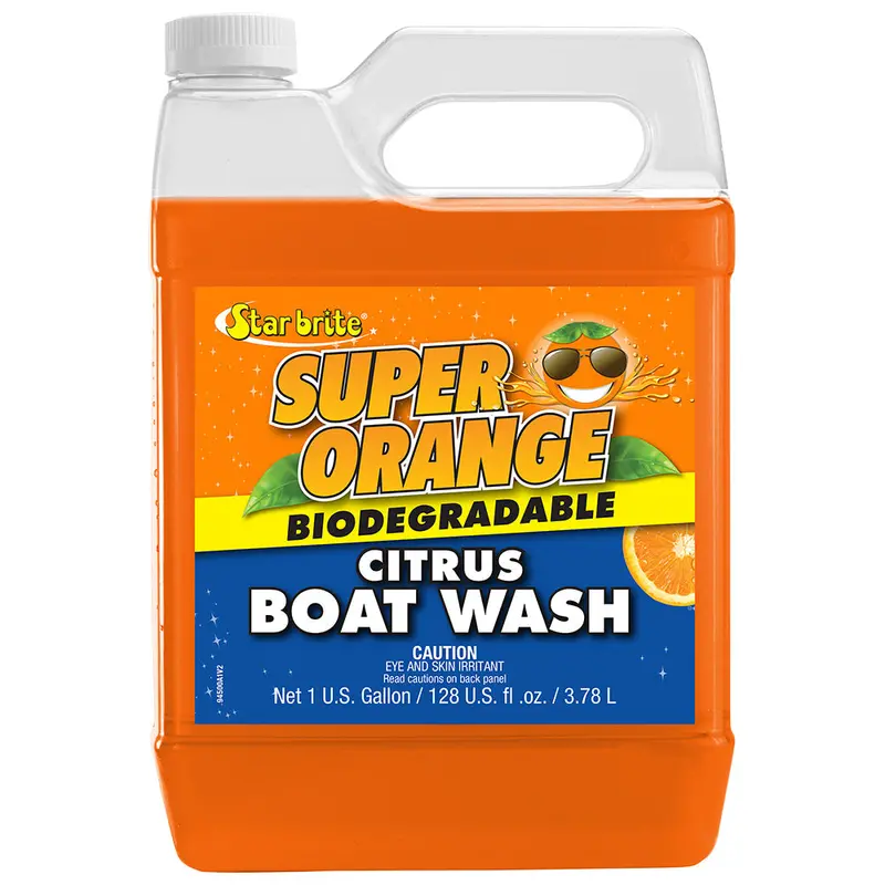 Star Brite Super Orange Citrus Boat Wash Concentrate – Highly Concentrated, 1 Gallon (Model 94500) 1