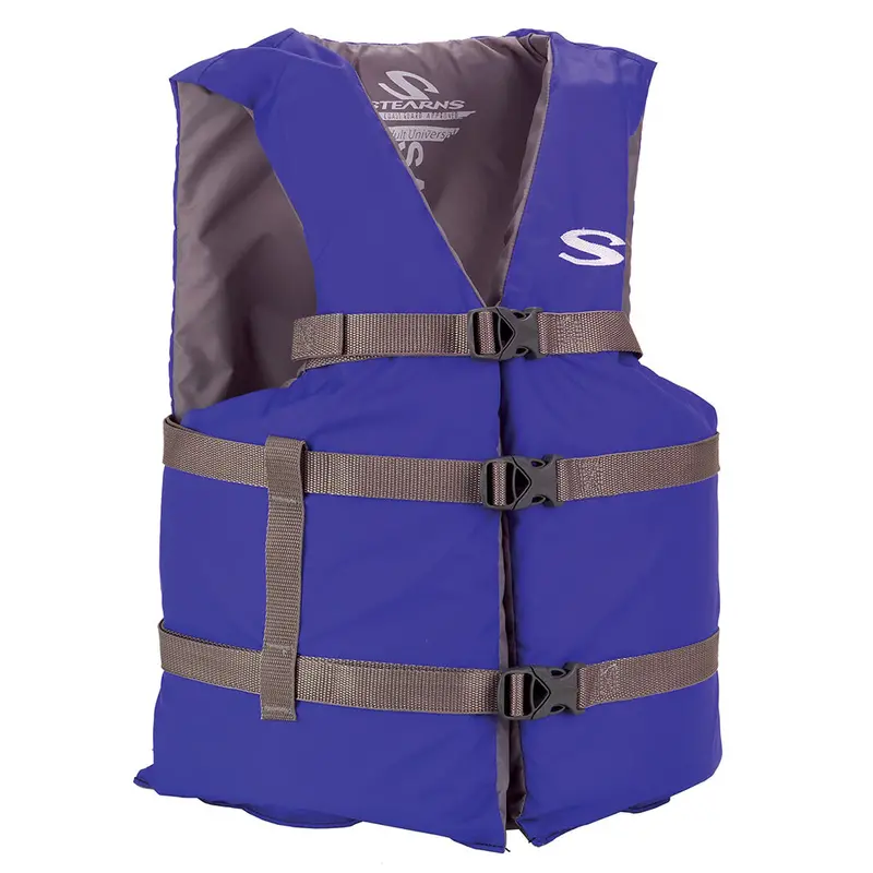 Stearns Adult Uscg-Approved Type Iii Pfd – Blue, Oversize Fit 1