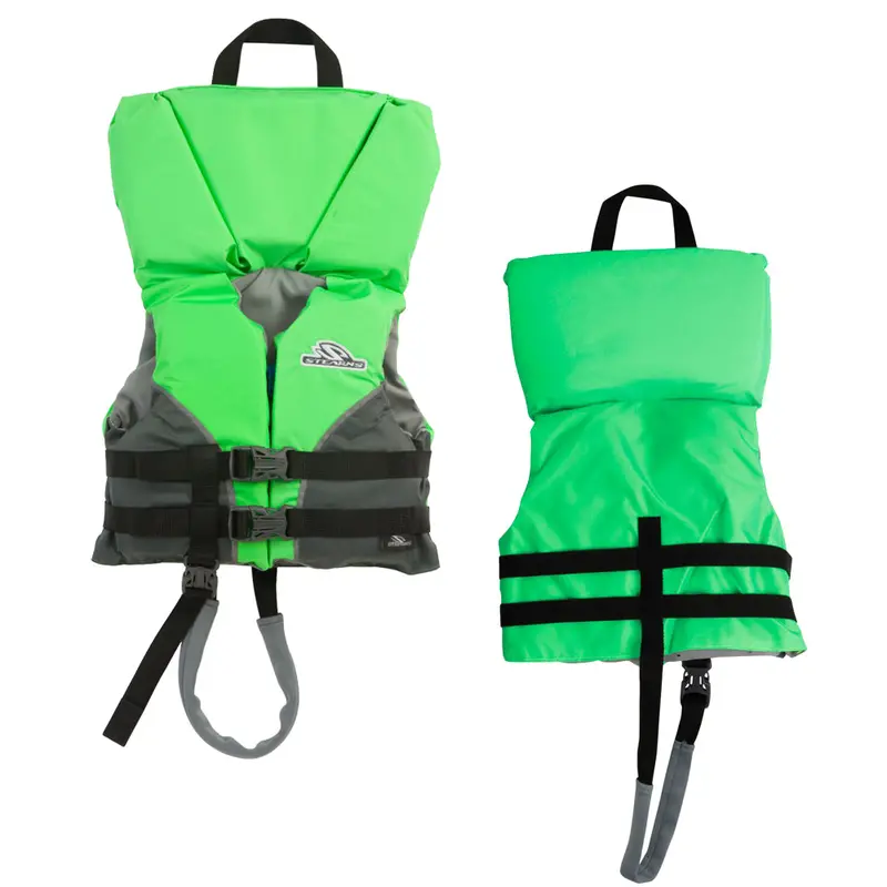 Stearns Infant Heads-Up Vest – Buoyant Support Design For Babies ≤30 Lbs, Green (Model 2000013194) 1