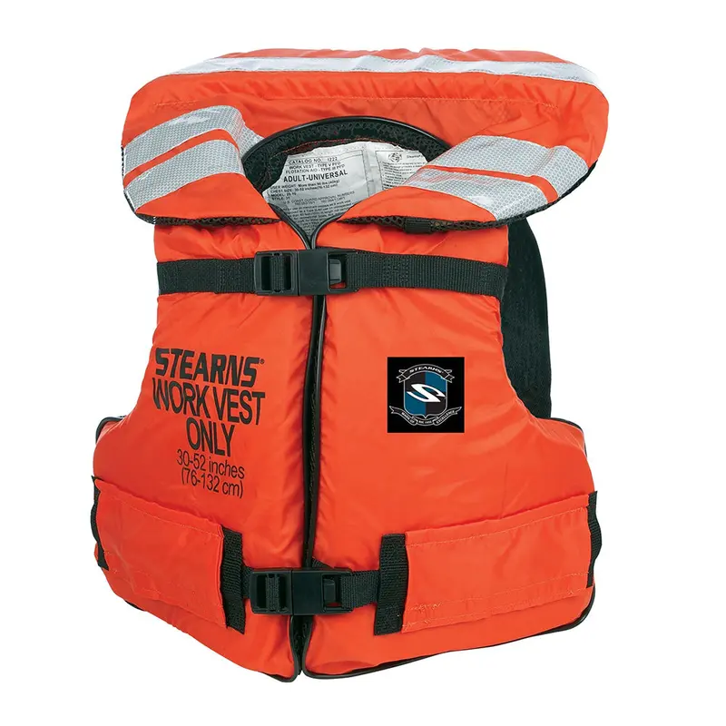 Stearns Work Master Oversized Safety Vest – Orange 1