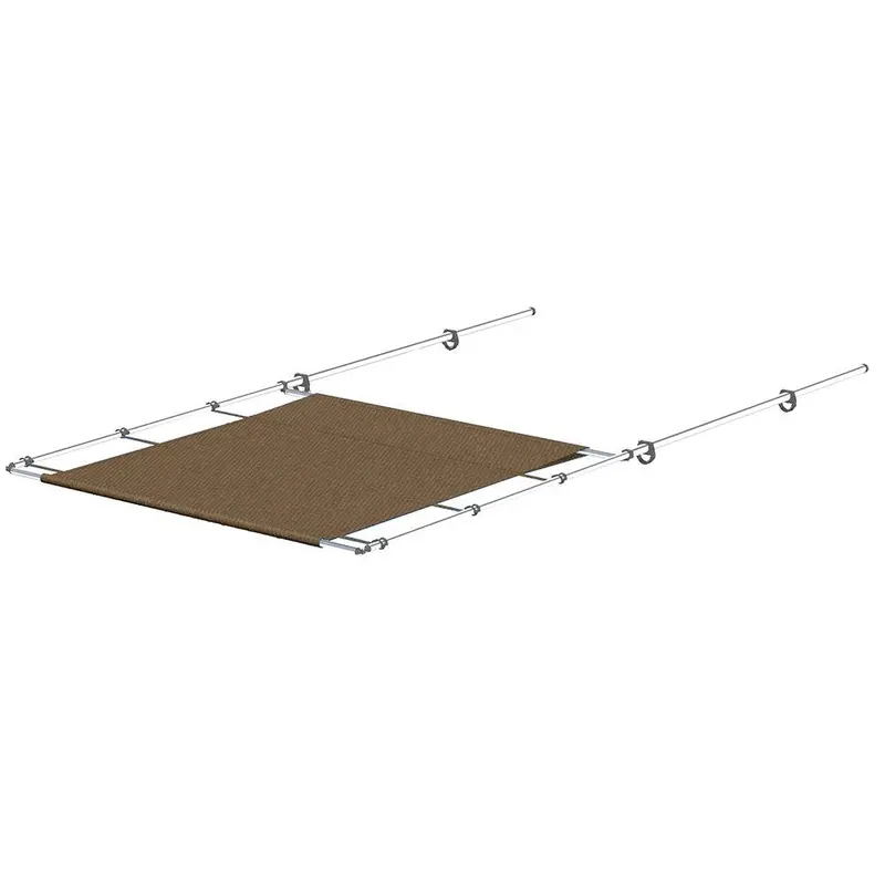 Sureshade Ptx Motorized Power Shade – 57-Inch Width, Stainless Steel Frame, Toast Finish (2021026262) 1