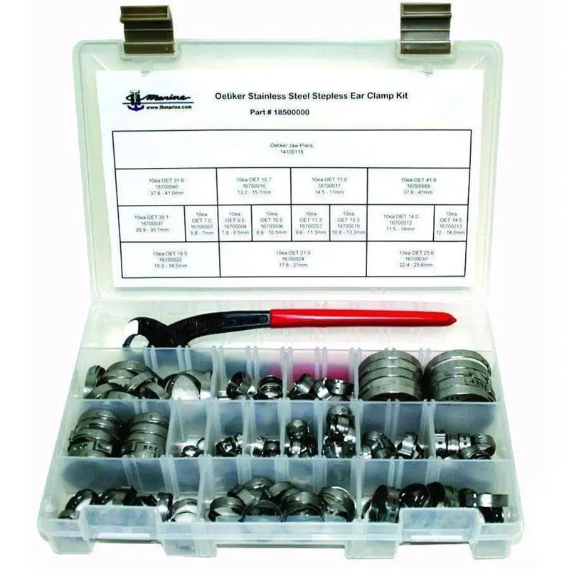 T-H Marine 18500000 Stepless Oetiker Clamp Kit With Pliers 1
