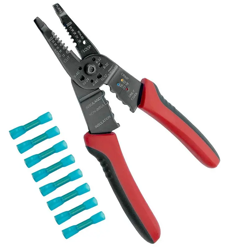 T-H Marine 6-In-1 Wire Tool & Heat Shrink Connector Kit 1