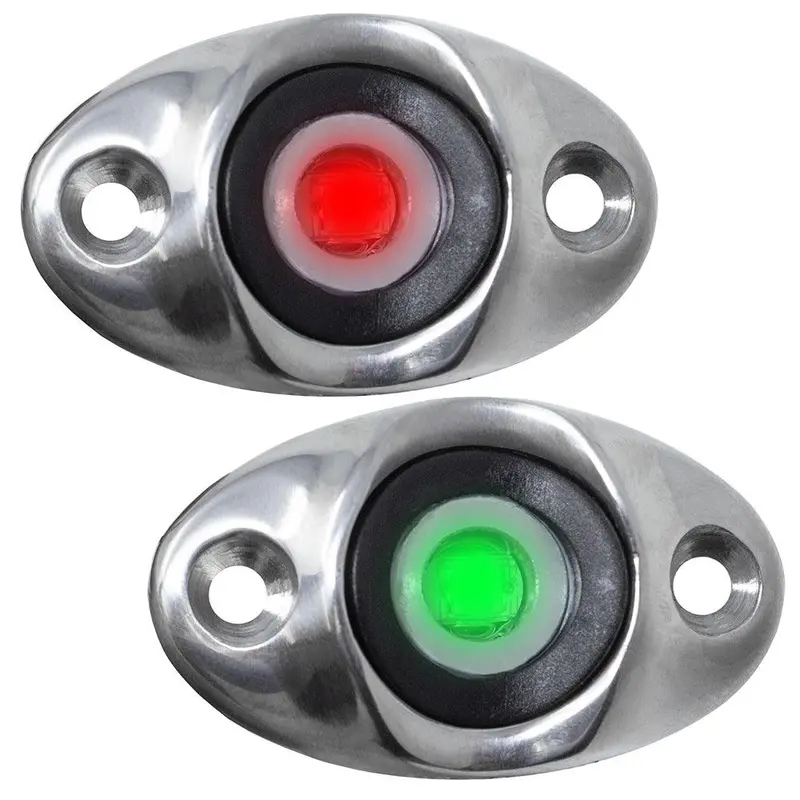 Taco 1-3/4" Surface-Mount Led Side Navigation Light Kit – Dual-Color [F38-6610D] 1