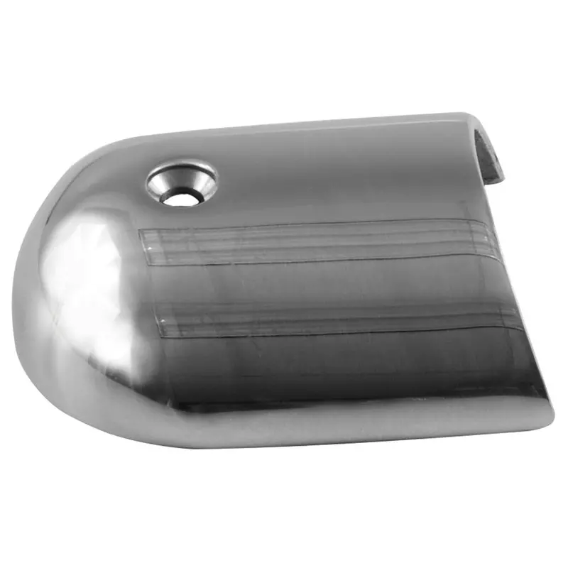 Taco F16-0039 Stainless Steel Rub Rail End Cap For 1-7/8" Rails 1