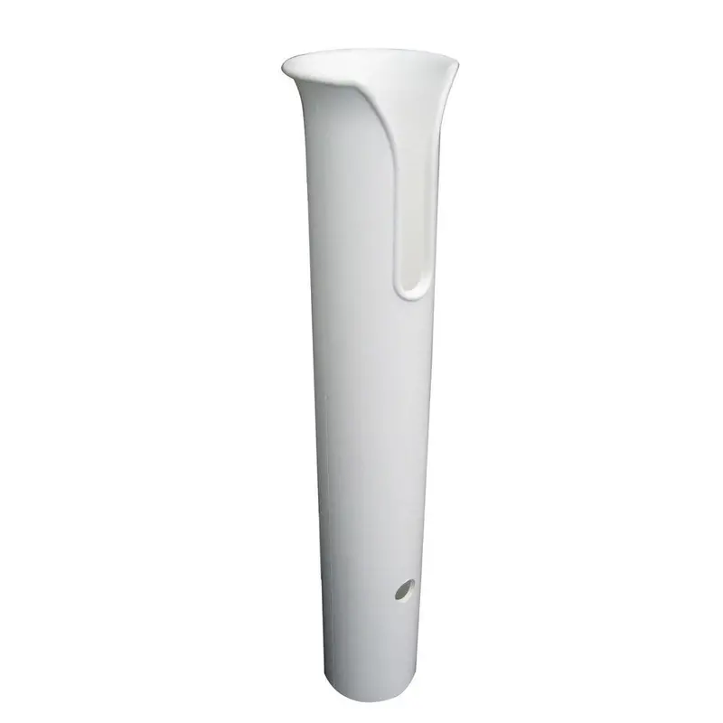 Taco P04-011W Polyethylene Thru-Bolt Rod Holder – White, Mounting Holes Only (No Hardware) 1