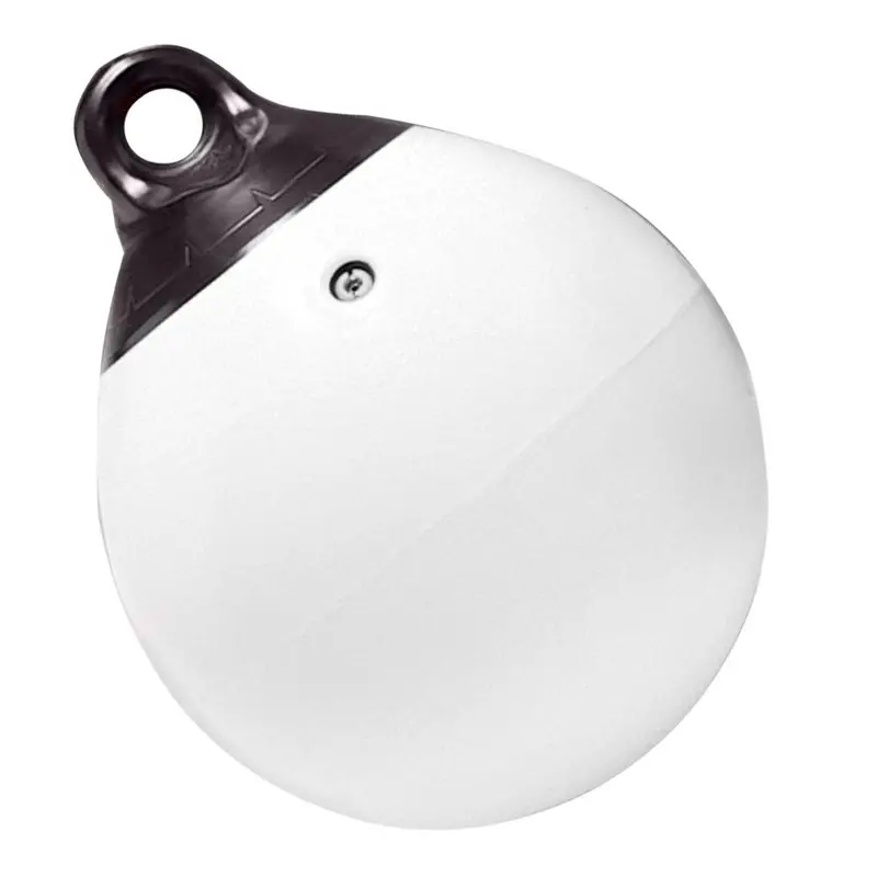 Taylor Made 15-Inch White Inflatable Vinyl Buoy – Tuff End Series [1146] 1