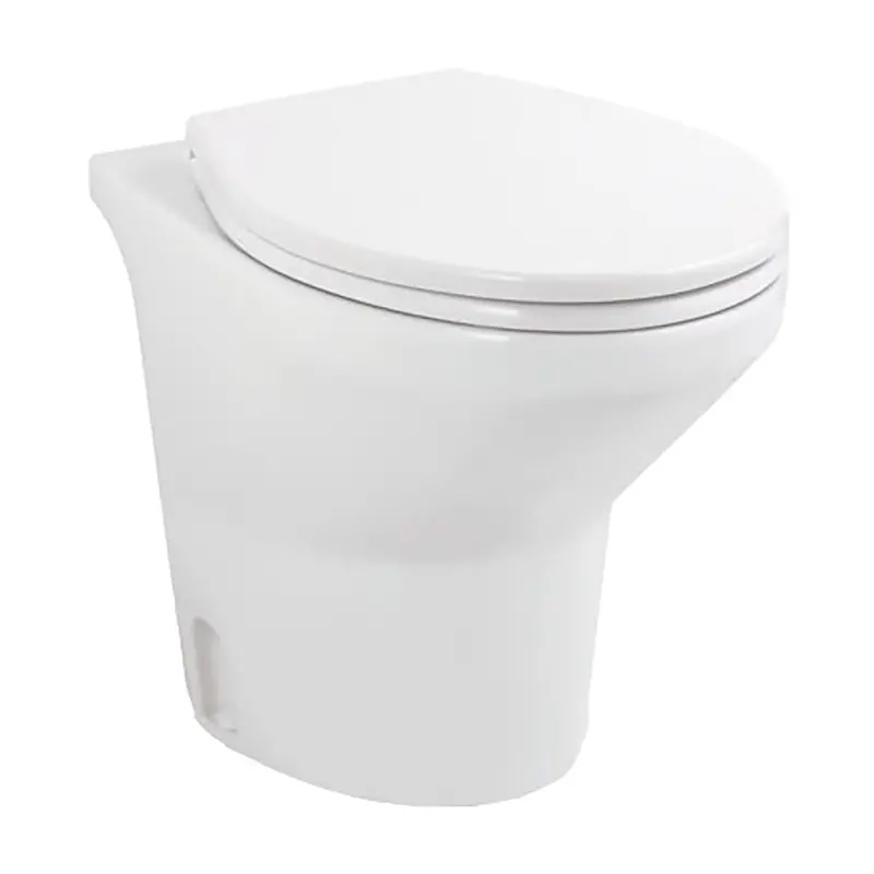 Thetford Compass Touch Rv Toilet – High-Height, White, 12V Dc – T-Com012Nw/Tsft/Na 1