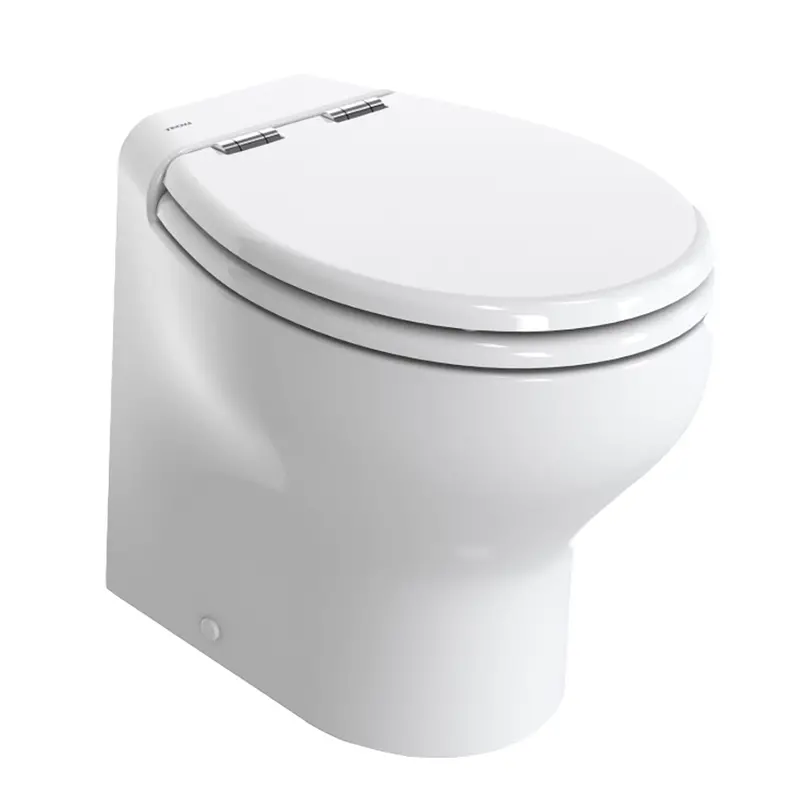 Thetford Silence Plus 2G Rv Toilet – High Height, Wood-Polyester Soft-Close Seat, 24V Dc – T-S2G024Nw/D00C00 1