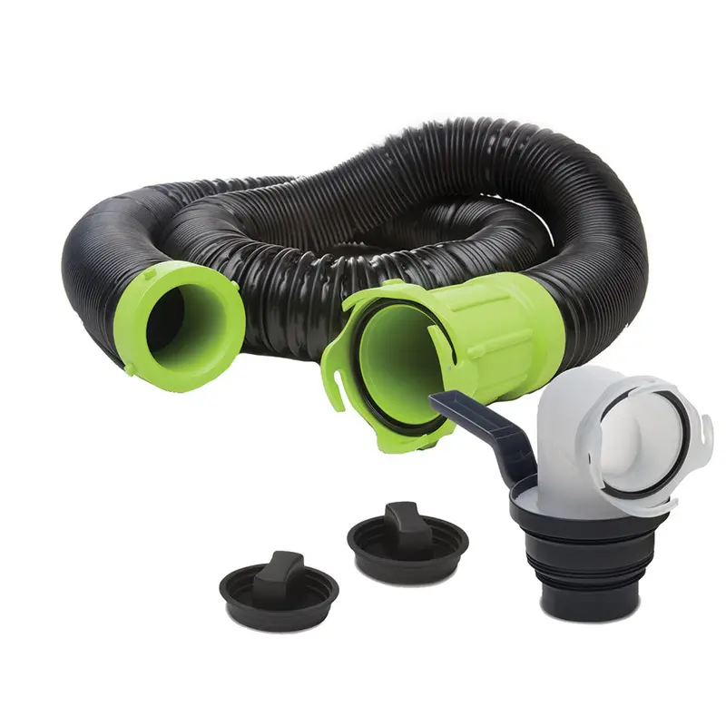Thetford Titan Premium 15-Foot Sewer Hose Kit With 5-In-1 Adapter And Handle [17853] 1