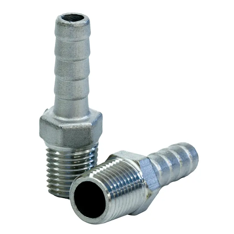 Tigress Stainless Steel Pipe-To-Hose Adapter – 1/4-Inch Ips Threaded Fitting [77910] 1