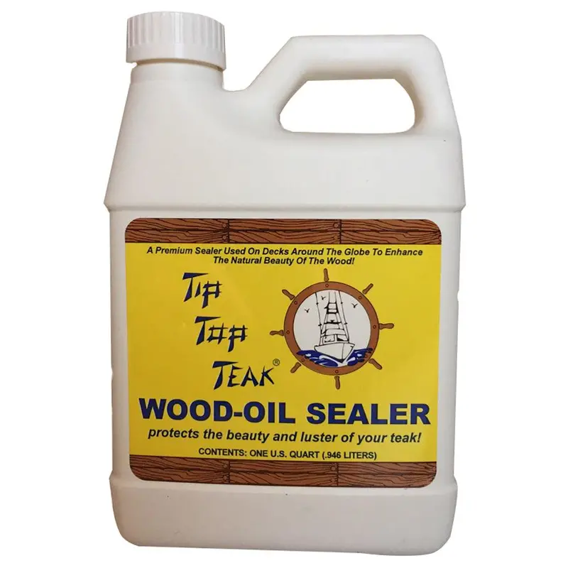 Tip Top Teak Oil Sealer – 1-Quart Natural Wood Finish [Ts 1001] 1