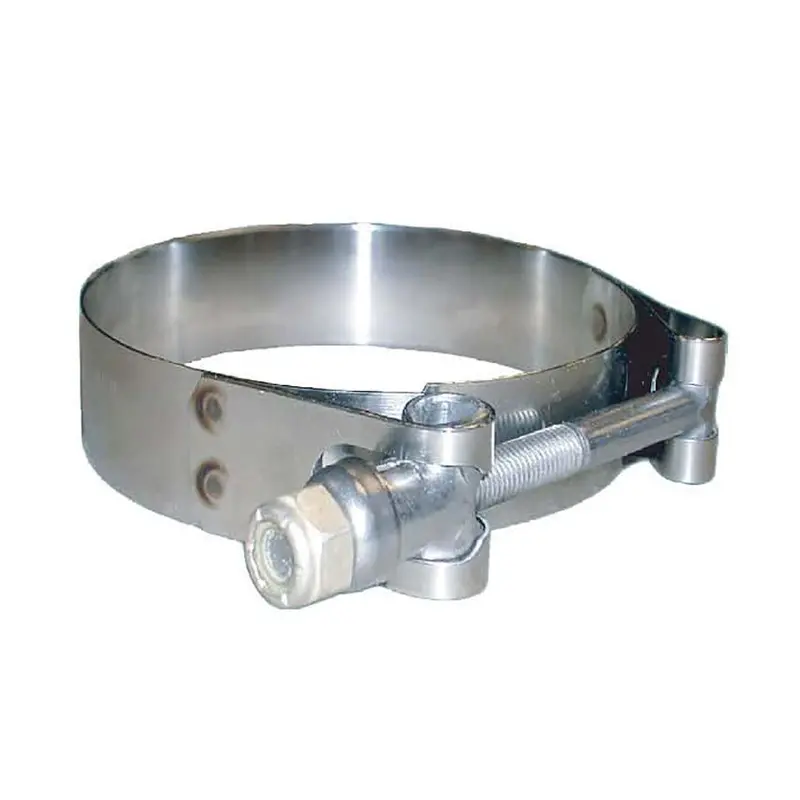 Trident Marine 316 Stainless Steel T-Bolt Clamp – 3/4" Band, 1.28–1.59" Diameter Range, 10-Count [720-1001] 1