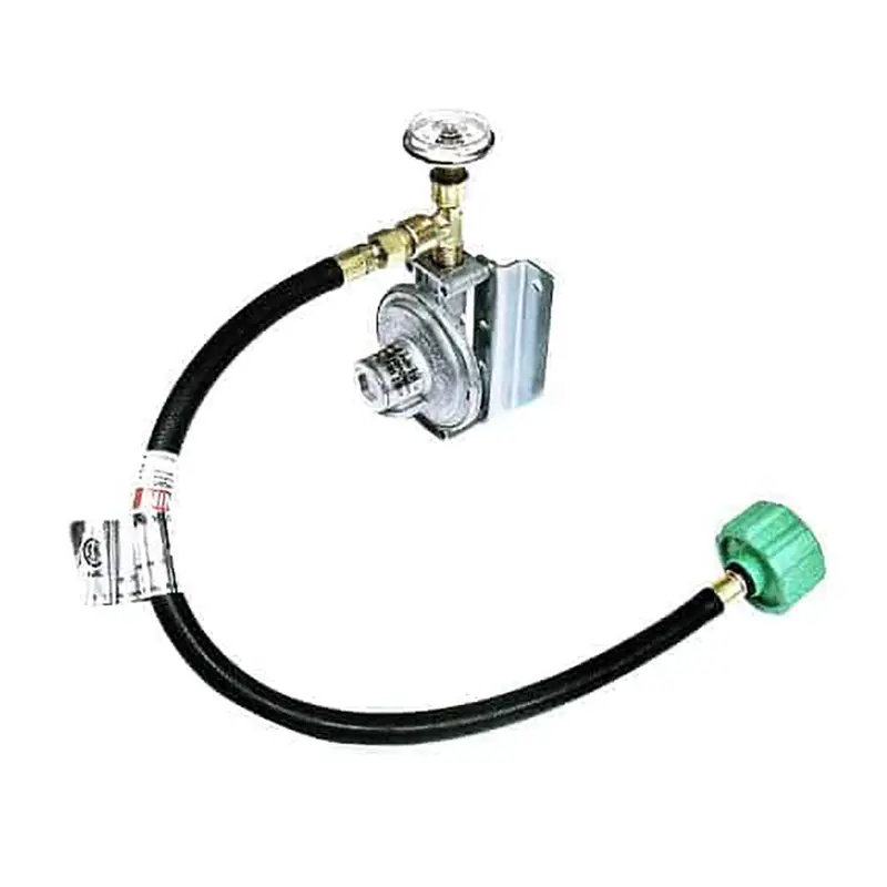 Trident Marine Single-Stage Regulator – 300 Psi Gauge, 20" Pigtail, Wall-Mountable (1211-1401) 1