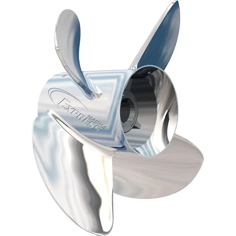 Turning Point Express Mach4 Stainless Steel Propeller – Right-Hand Rotation, 4-Blade, 15" X 15" Pitch (Model Ex-1515-4, Sku 31501532) 1