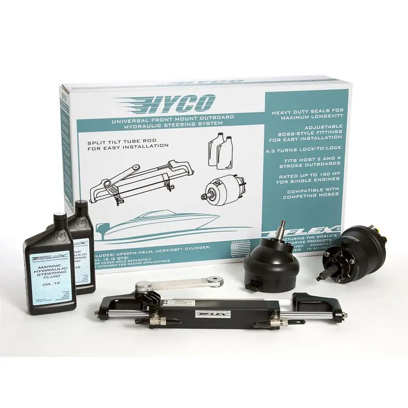 Uflex Hyco 1.1T Front-Mount Outboard Tilt Steering – Rated To 150Hp [Hyco 1.1T] 1