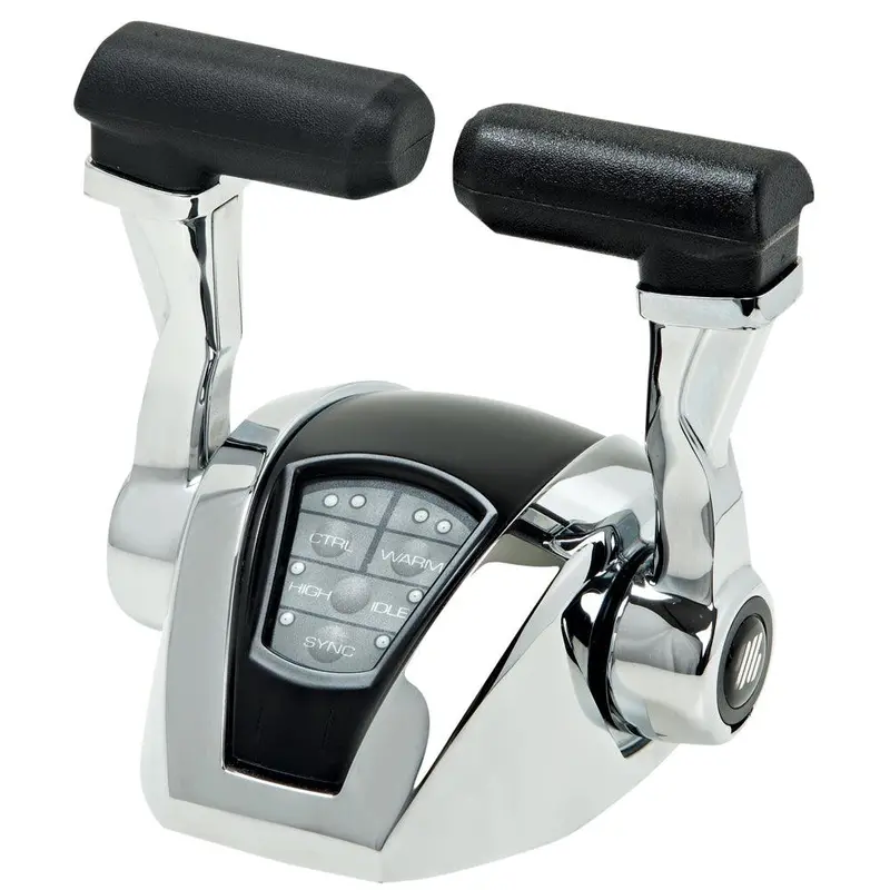Uflex Power A Mark Ii Twin-Engine Control Head – Trim-Free Configuration [42011T] 1