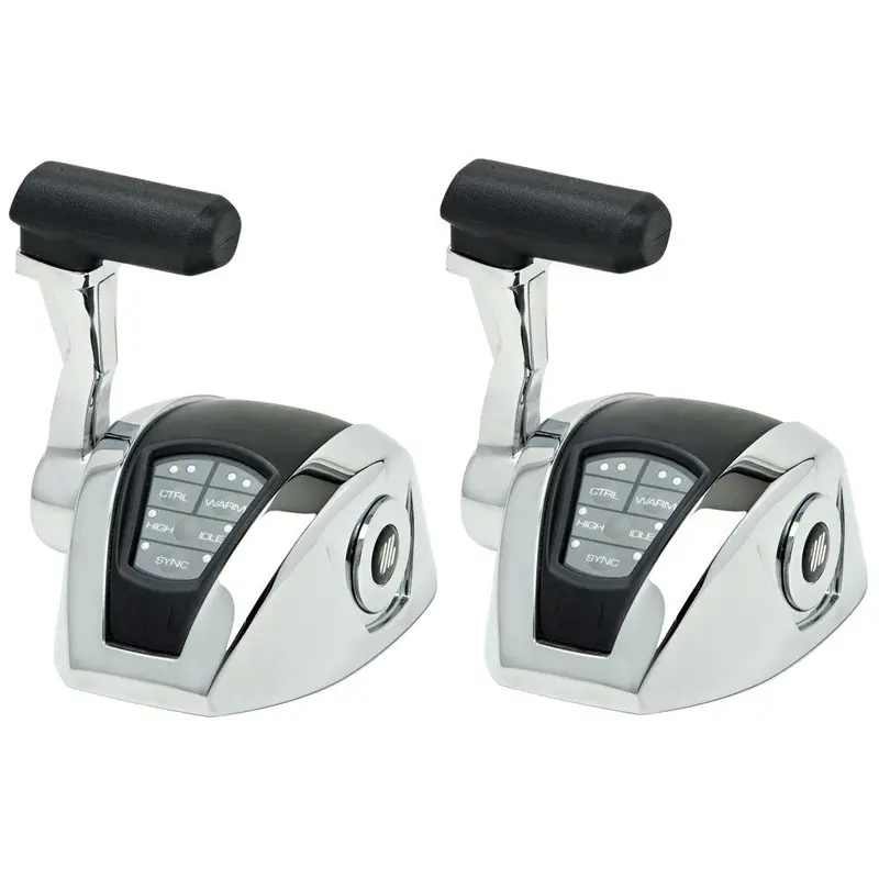 Uflex Power A Single-Engine, Dual-Station Hybrid Control Package – Electronic Throttle & Mechanical Shift [Em12] 1