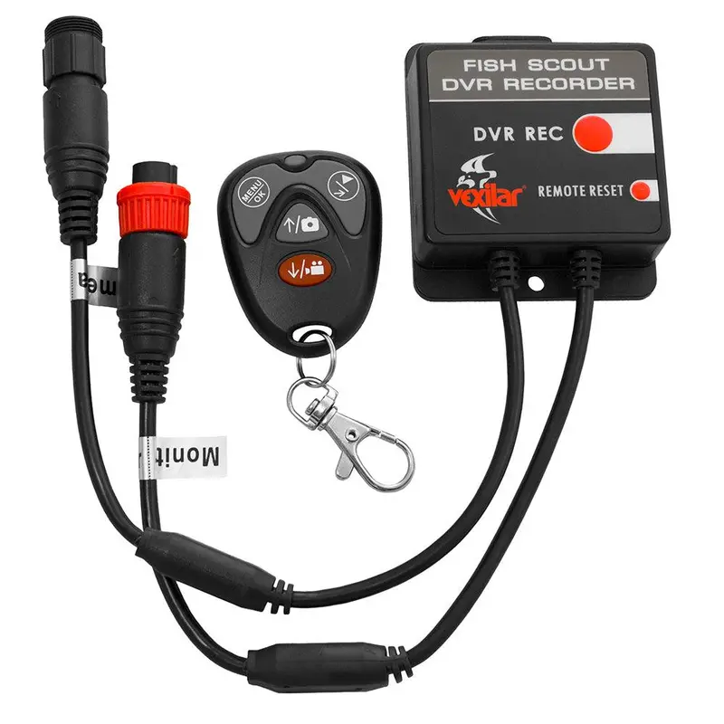 Vexilar Dvr100 Portable Digital Video Recorder With Remote For Fish Scout Cameras 1
