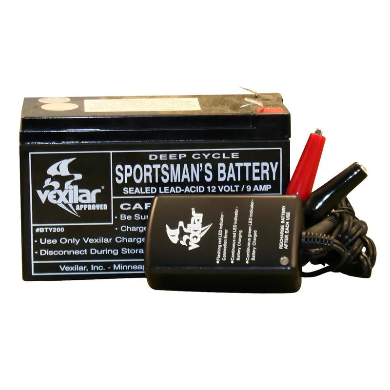 Vexilar V-120 12V Battery Charger For Flasher Systems 1