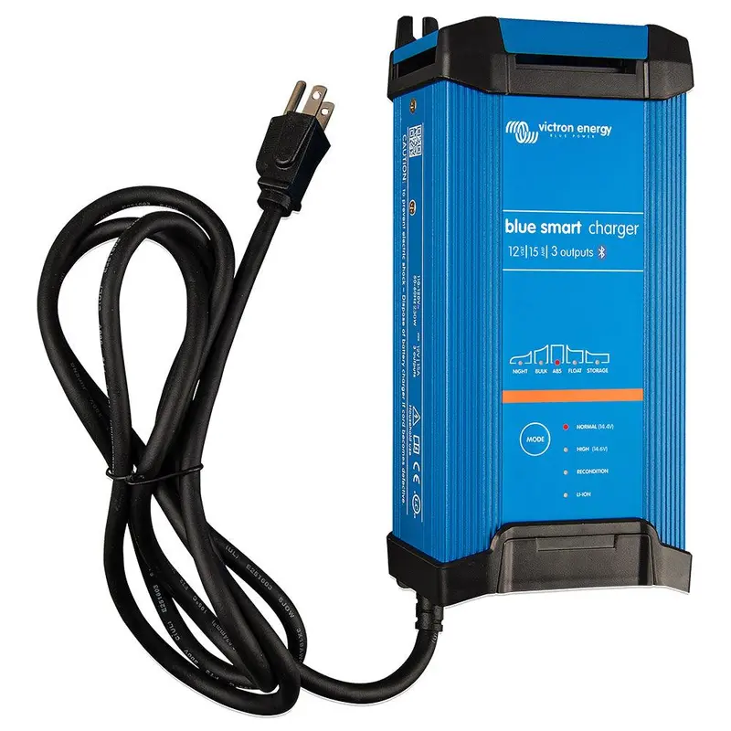 Victron Blue Smart Ip22 12V 15A Triple-Bank Charger – 120V Input, Dry-Mount 1