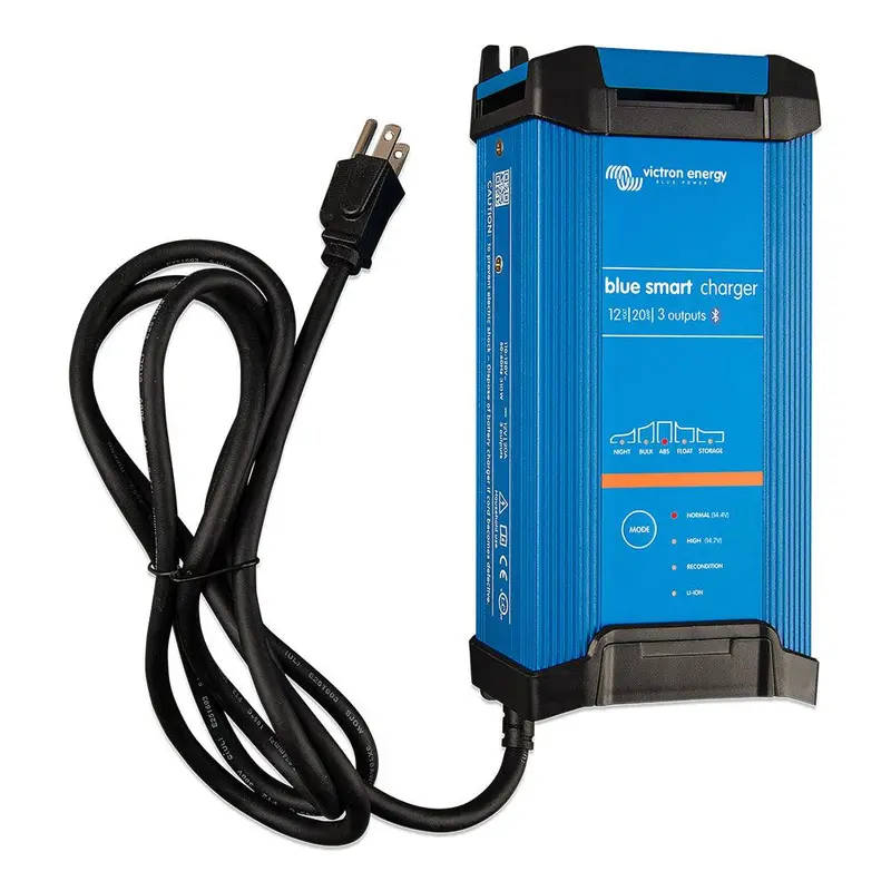 Victron Blue Smart Ip22 12V 20A Single-Bank Charger – 120V Input, Dry-Mount 1
