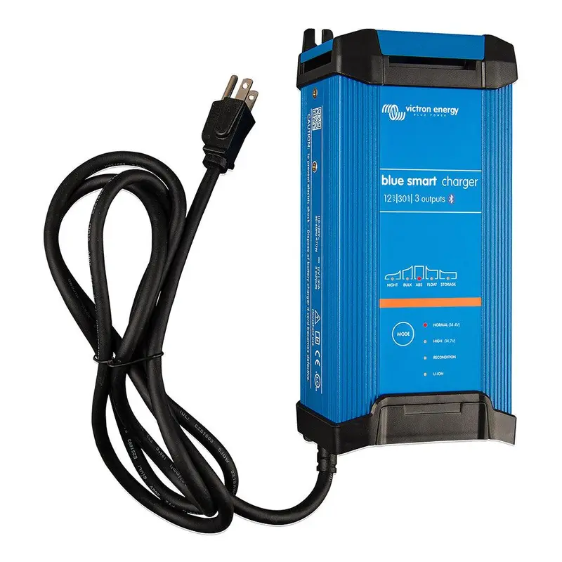 Victron Blue Smart Ip22 12V 30A 3-Bank Charger – 120V Input, Dry-Mount Design 1