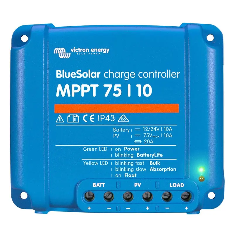 Victron Bluesolar Mppt 75V 10A Solar Charge Controller (Scc010010050R) 1