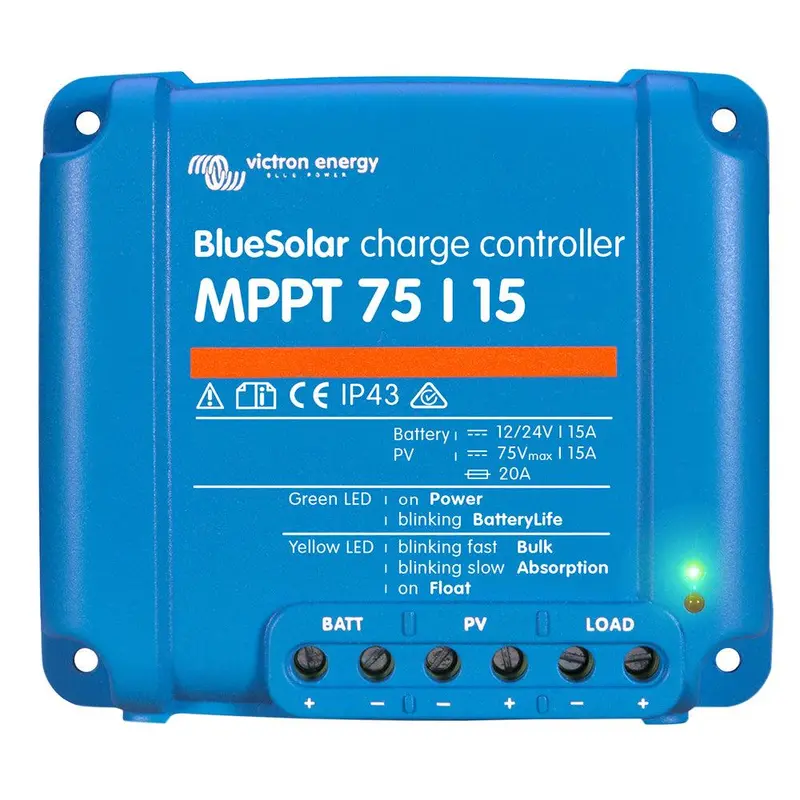 Victron Bluesolar Mppt 75V 15A Solar Charge Controller (Scc010015050R) 1