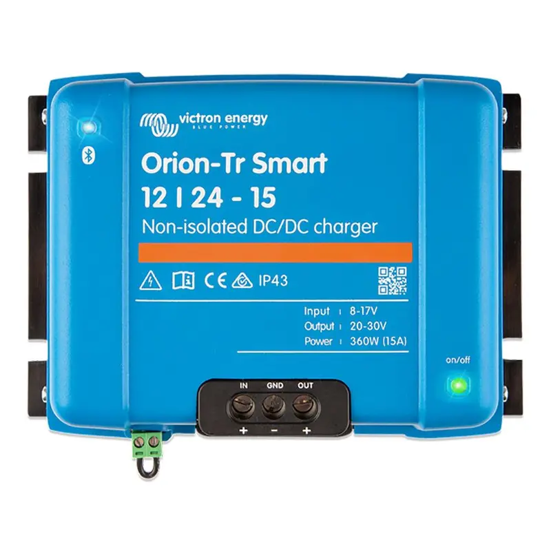 Victron Orion-Tr Smart 12V To 24V Dc-Dc Converter – 15A Non-Isolated (360W) 1