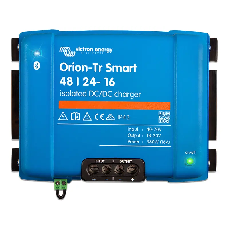 Victron Orion-Tr Smart 48V To 24V Isolated Dc-Dc Charger – 16A / 380W [Ori482438120] 1