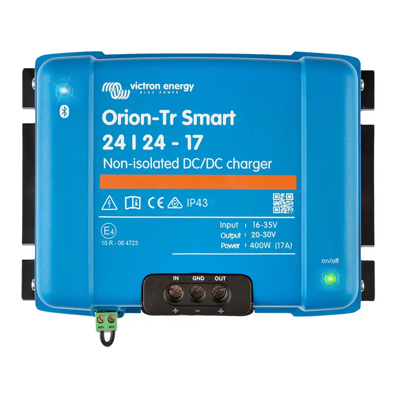Victron Orion-Tr Smart Non-Isolated Dc-Dc Converter: 24V In → 24V Out, 400W / 17A – Ori242440140 1