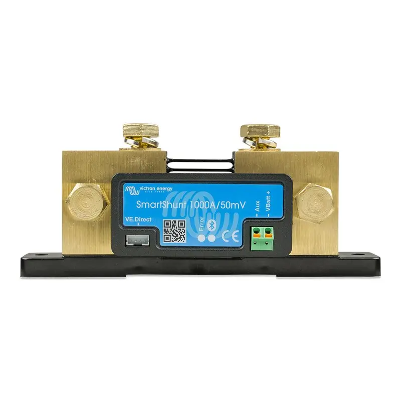 Victron Smartshunt 1000A/50Mv – Wireless Smart Battery Shunt For Real-Time Power Tracking 1