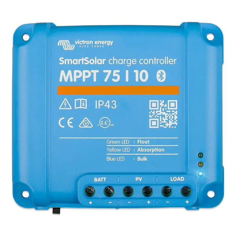 Victron Smartsolar Mppt 75V 10A Solar Charge Controller With Bluetooth & Ve.Smart (Scc075010060R) 1