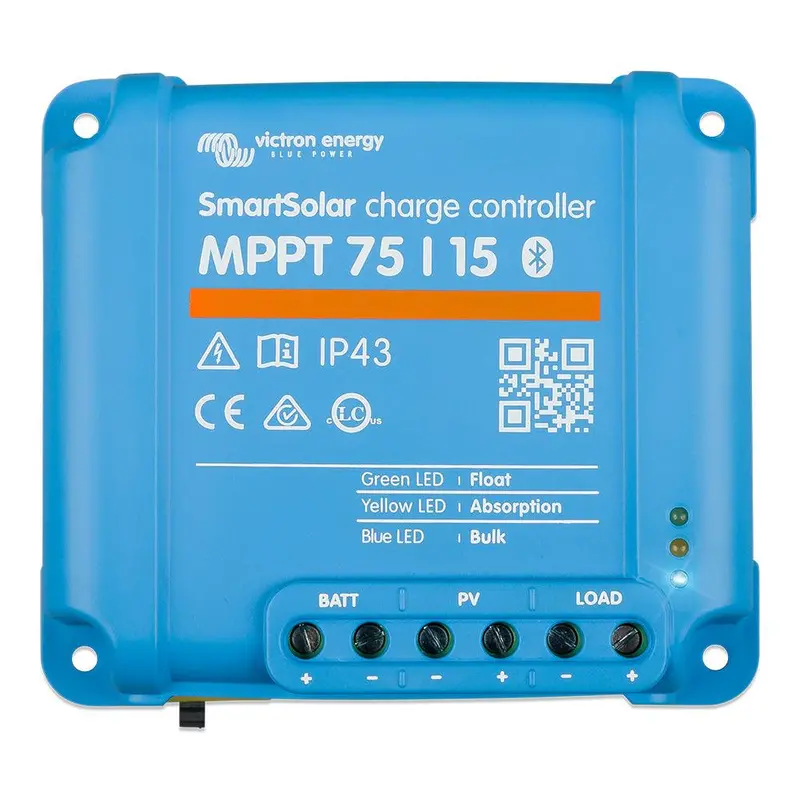 Victron Smartsolar Mppt 75V 15A Solar Charge Controller With Bluetooth & Ve.Smart (Scc075015060R) 1